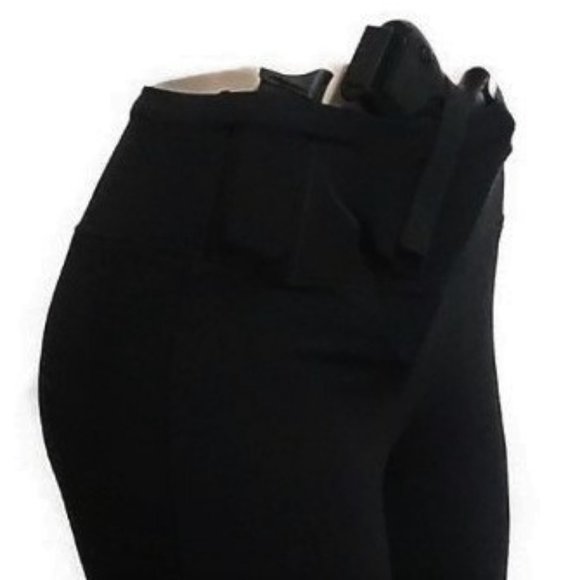 Concealed Carry Holster Leggings IWB Appendix Draw - Picture 4 of 8